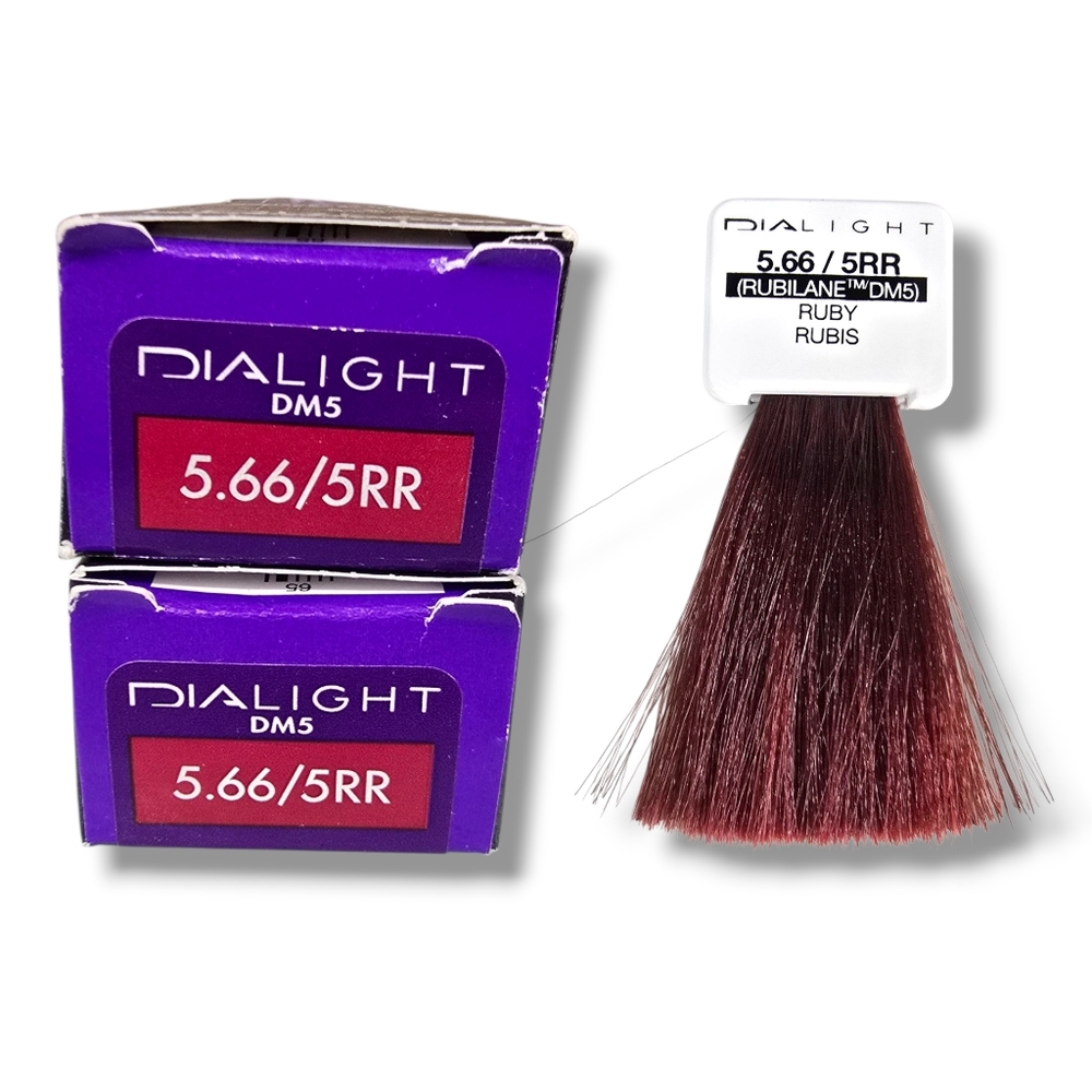 L'Oreal Professionnel DIALight 2 Tubes Ammonia-Free 5.66/5RR Ruby